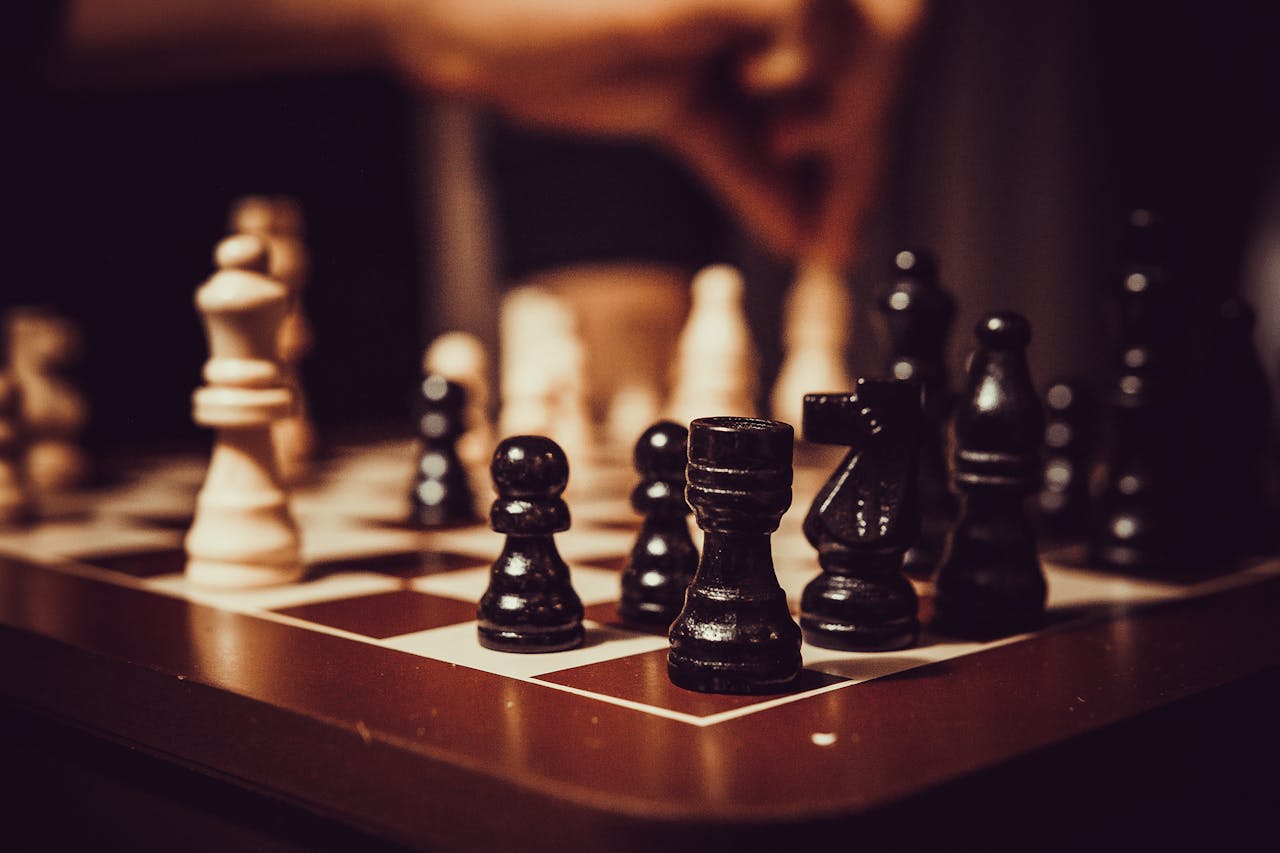 A chess game