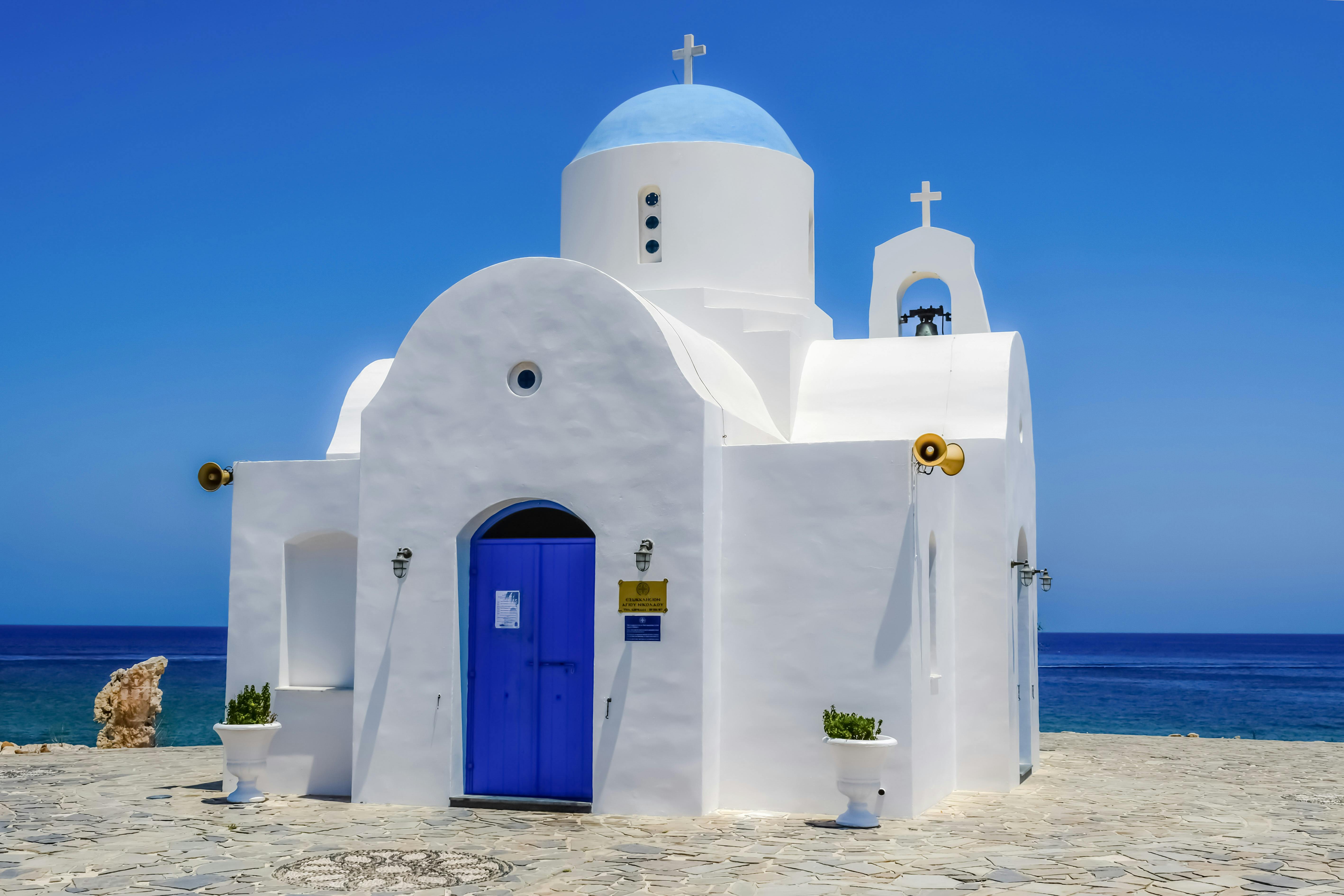 A church