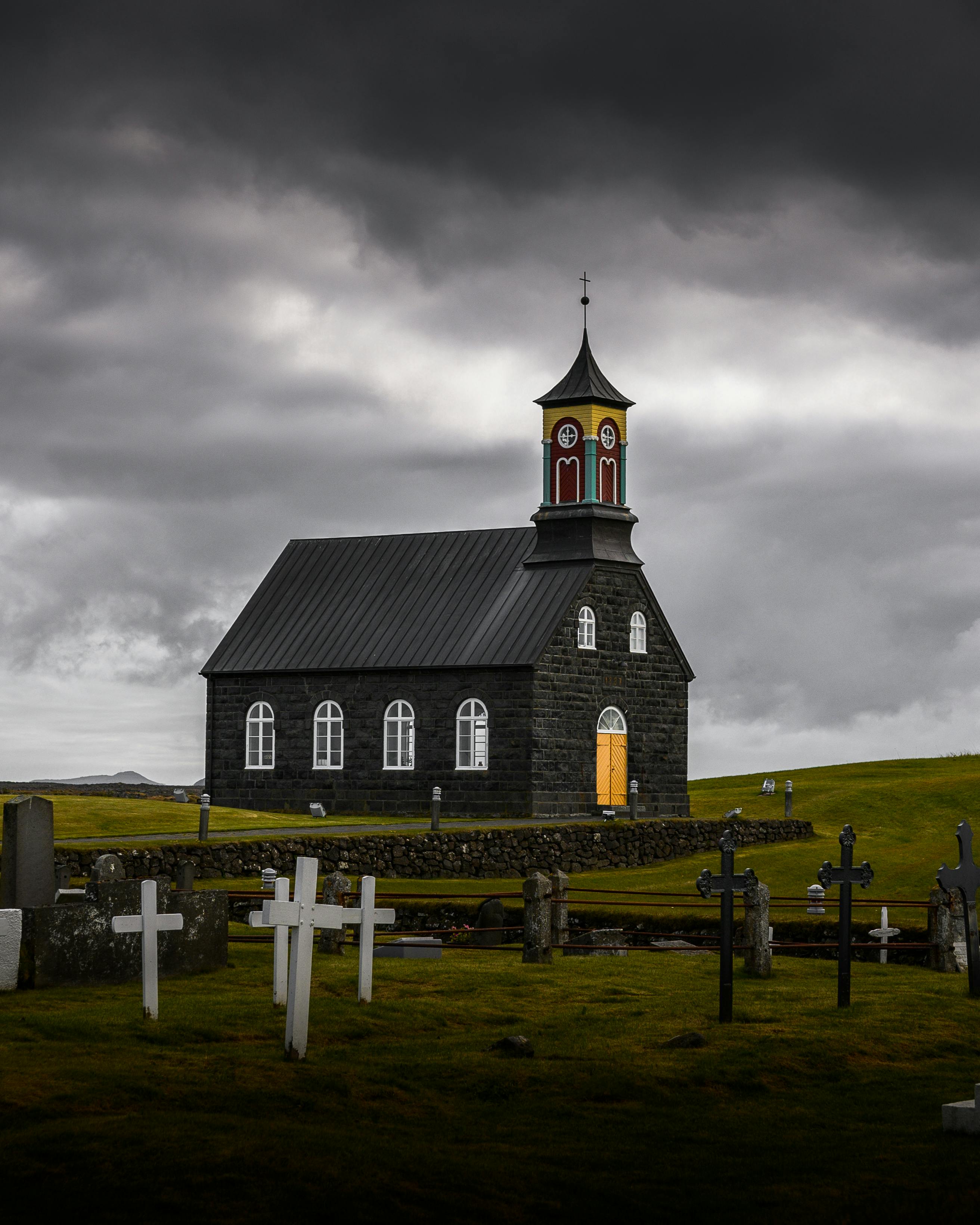 A church